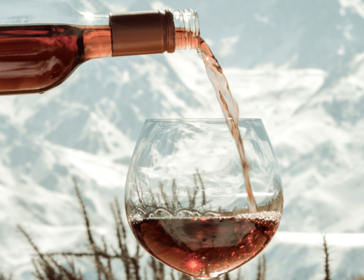 Góry i wino